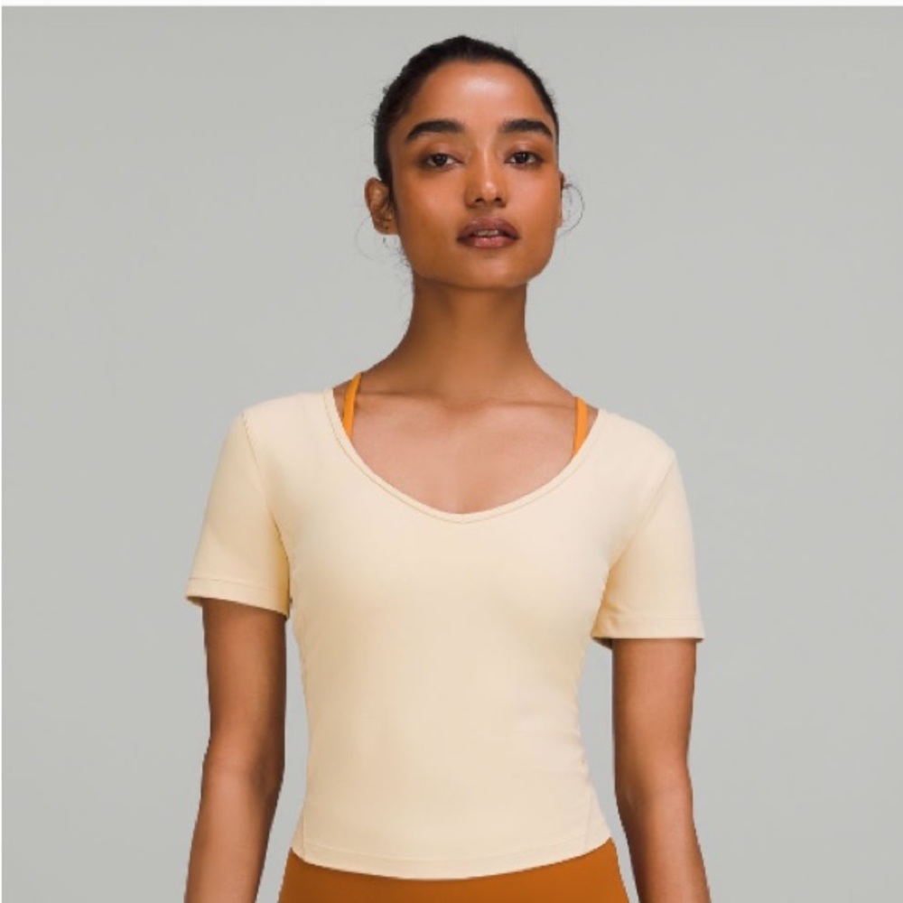 lululemon Align™ T‑Shirt in Cream/Tan
